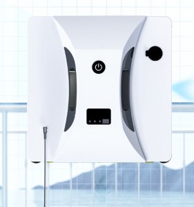 HCR-05A Windlw cleaning robot with Ultrasonic Water Spray and Control via Smartphone or Remote